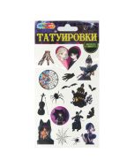Переводные тату готическая девушка (светятся в темноте) МУЛЬТИ АРТ 
