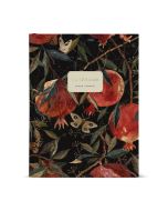 Тетрадь на кольцах Альт 80л. со смен. блоком "Flora" Гранат