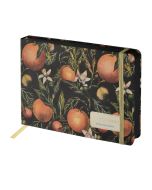 Sketchbook 100л. Bruno Visconti "FLORA. PARADISE. ORANGES" Черный