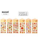 Наклейки декоративные Mazari 6 дизайна, Капибара