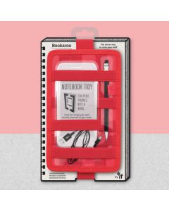 Bookaroo Notebook tidy - Red