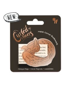 Curled Up Corners - Sleepy Owl