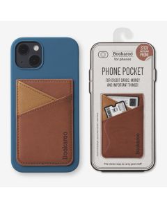 Bookaroo Phone Pocket - Brown