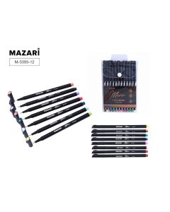 Линеры Mazari 12 цв. 0.4 мм Mero
