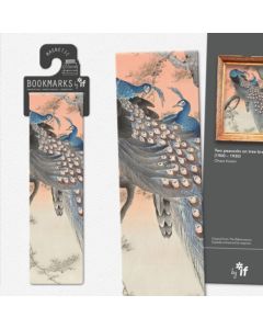 Classics Magnetic Bookmarks - Two Peacocks