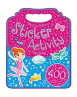 Sticker activity handbag. Glittery Ballerina