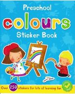 Sticker Book.Preschool Colours 