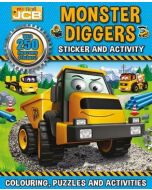 Sticker Activity book. My First JCB: Monster Diggers 