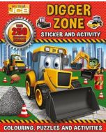 Colouring book digger zone+250 stickers
