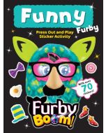 Sticker book.Funny Furby
