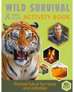 Sticker Activity book.Bear Grylls.Wild Survival. +60 stickers