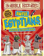Sticker activity book. Awful Egyptians (Horrible Histories)