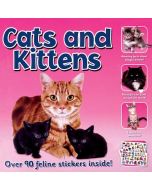 Cats and Kittens: Over 90 feline stickers inside!