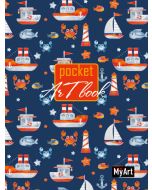 Pocket Artbook Проф-Пресс А6. Кораблики