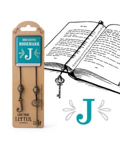 Book Keepers Bookmark Letter - J