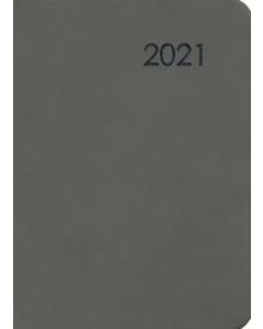 Ежедневник датированный 2021г Эксмо Paragraph. Графитовый
