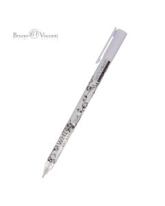 Ручка гелевая Альт Sketch&Art UniWrite White, белая, 0.5мм